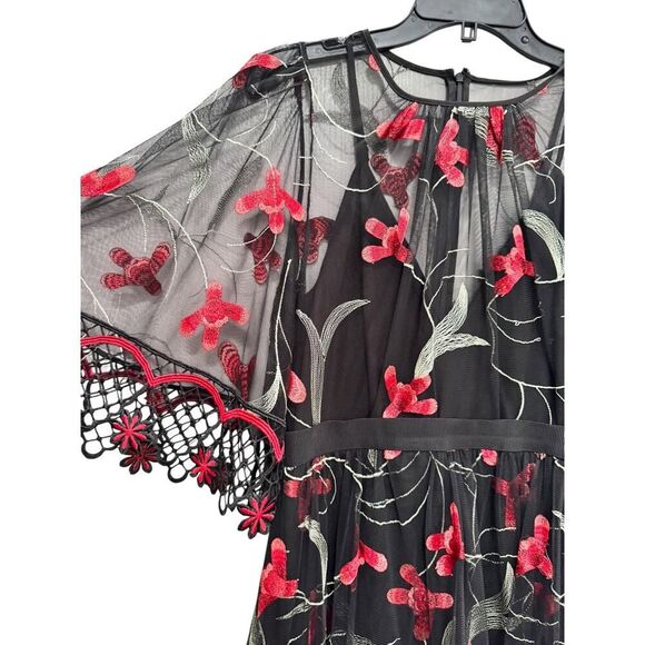 Alice McCall Marigold Dress in Black Sugar Plum - Size 8 - New - Picture 4 of 6